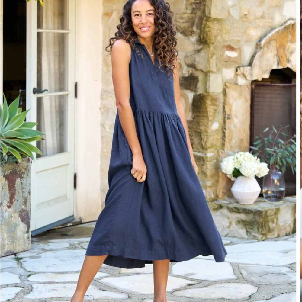 Frank & Eileen Daphne linen dress